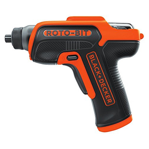 Destornillador De Almacenamiento Roto-bit Black   Decker 4v