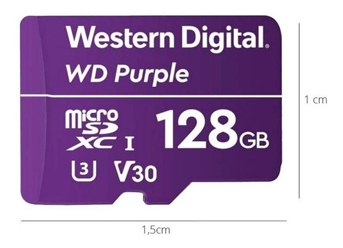 Imagen 5 de 7 de Memoria Micro Sd 128 Gb Western Digital Purple