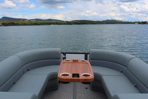 Lancha Ventura Pontoon 250 Zero V-cat Vcat Fluvimar Solara