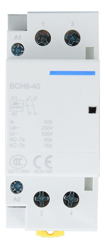 2p 40a Hogar Riel Din Ac Contactor 2no 50/60hz 220v/230v