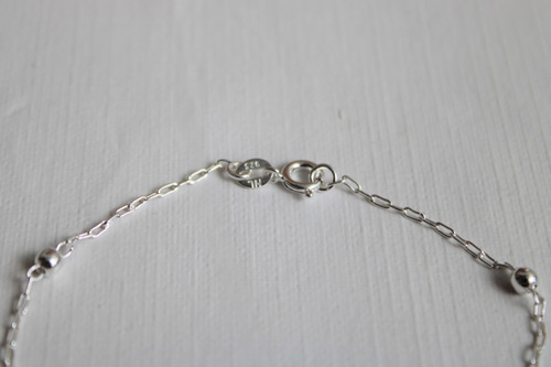 Imagem 7 de 9 de Pulseira Bolinha 3mm Prata 925 Maciça Cx Vermelha