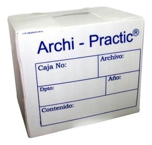 Archicomodo Caja Archivadora De Plástico Marca Archi Practic