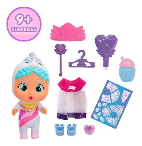 Playset Bebes Llorones Castillo De Cristal De Elodie