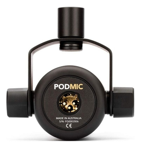 C Micrófono Rode Podmic Dinámico Cardioide Color Negro