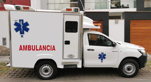 Ambulancia Rural Toyota Hilux 2021