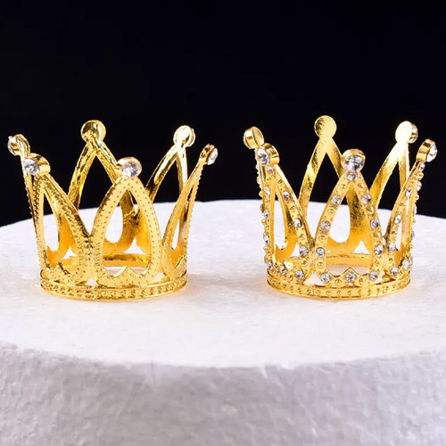 Ramo De Decoración Para Minitartas Con Forma De Corona, 12