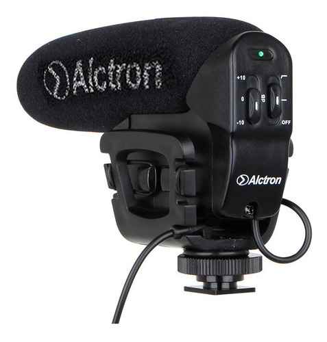 Imagen 2 de 2 de Microfono Profesional Camara Video Reflex Alctron Vm6 Full