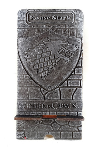 Portacelular Soporte Celular Atril Stark Juego De Tronos