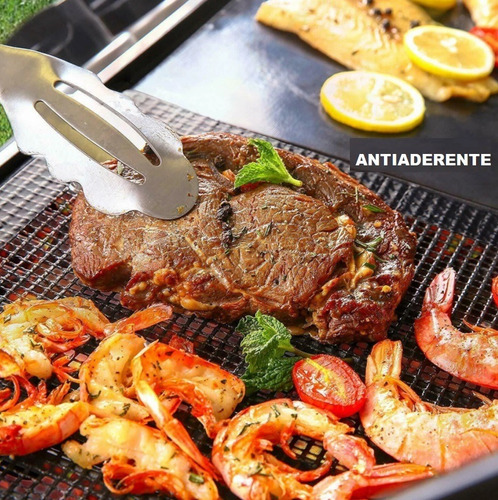 Manta Teflon Tela Grade Grelha Churrasco Antiaderente 30x40