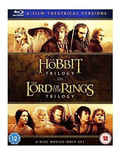 El Hobbit Trilogy Y El Señor De Los Anillos, 6-film Versione