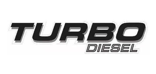 Imagem 4 de 7 de Kit 03 Emblemas F-250 Xlt + 02 Adesivos Turbo Diesel Preto