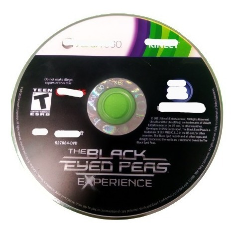 Videojuego The Back Eyed Peass Xbox 360 Fisico