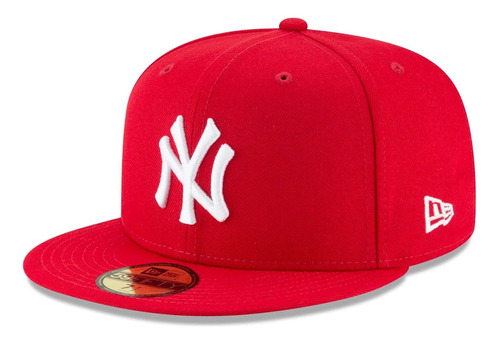 Gorra New York Yankees Mlb Classics 59fifty Cerrada Roja