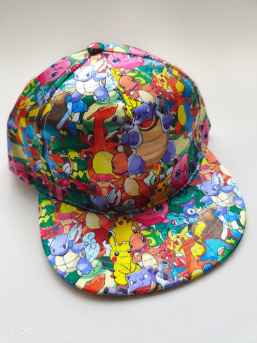 Gorra Snapback Pokemon Trucker Cosplay Kawaii Anime Otaku