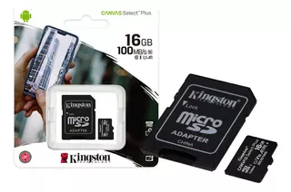 Kingston Micro Memoria Sd 16 Gb