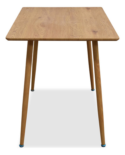 Mesa Con Sillas Eames Comedor Moderno Minimalista Vintage Color Madera/Negro
