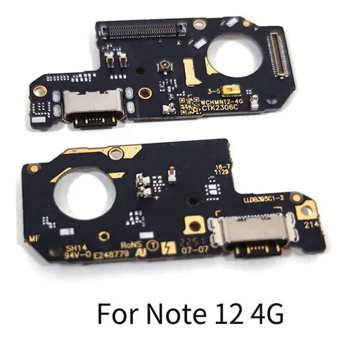  Flex Pin De Carga Xiaomi Redmi Note 12 4g Calidad Nuevo