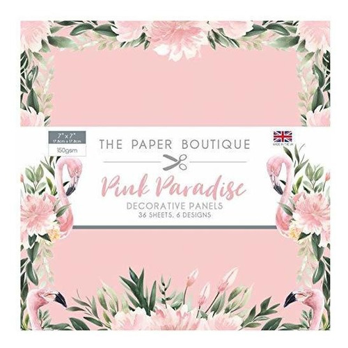 Papel Decorativo - Bloc De Notas 7 X 7 The Paper Boutique Pi