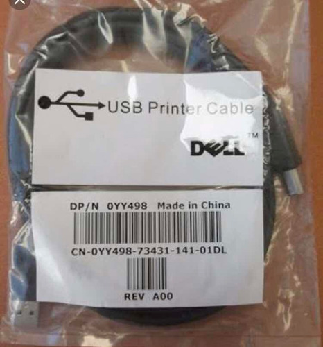 Dell 0yy498 3 Metros Usb 2.0 A-b Usb Cable Original