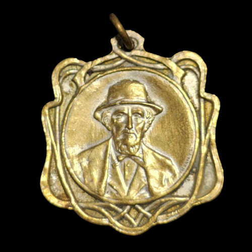 Medalla Mitre Roque Pérez  Año 1906 Bronce Horta Y Cia - 116