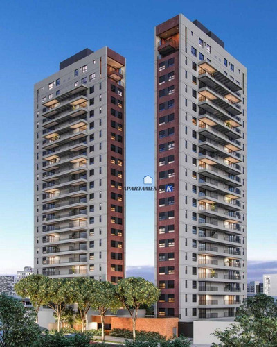 Imagem 26 de 30 de Apartamento À Venda C/ 91 M² 3 Dorms, 1 Suíte, 2 Varandas, Ventilação Cruzada 2 Vagas - Brooklin Sp - Ap0056