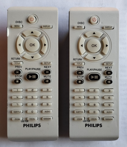Control Remoto Dvd Philips Modelo Dvp3142k/55