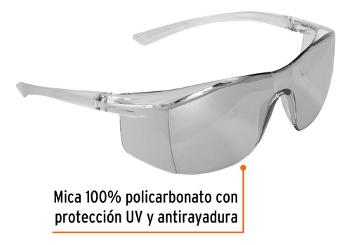 Lentes Seguridad Para Exterior Ligeros Obra Proteccion 10821