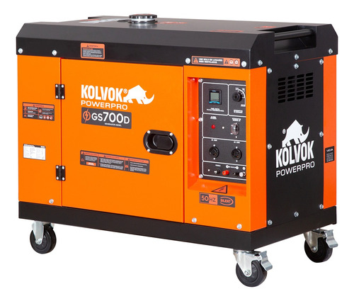 Generador Monofas Diesel Kolvok Gs700d 5,5kva ¡envío Gratis!
