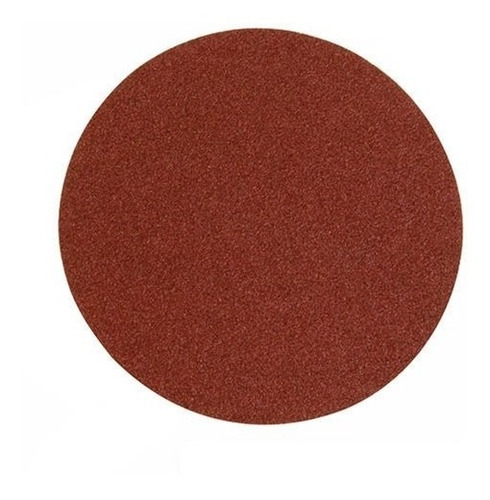 Imagen 2 de 10 de Lija + Base Velcro 125mm 100 Uni Redonda Roto Orbital Discos