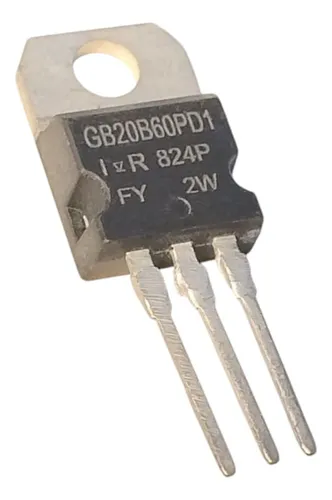 comprar ((( 2 Peças ))) Transistor Igbt Irgb20b60pd1 Npn 20a 600v