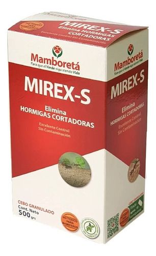 Mirex-s Hormiguicida Granulado 100 Gr. / Mamboreta