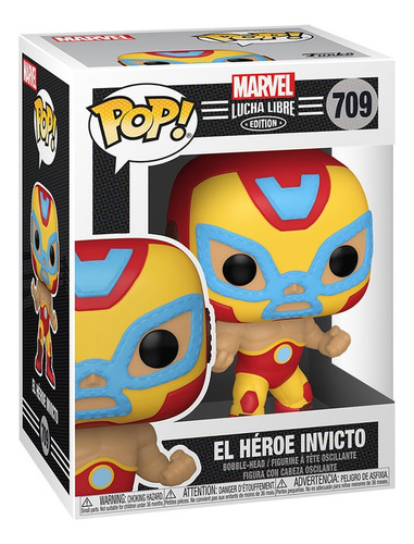 Figura De Acción Marvel Iron Man De Funko Pop!
