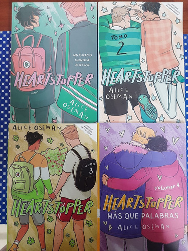 Libros Saga Heartstopper Alice Oseman