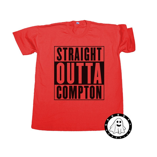 Remera Nwa Straigh Outta Compton Unisex Algodón Rap Hip-hop