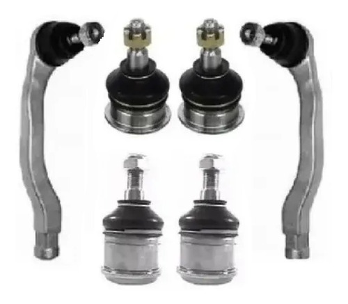 Kit 4 Rotulas Sup E Inf 2 Extremos Civic 89/00 Crv 95/07 