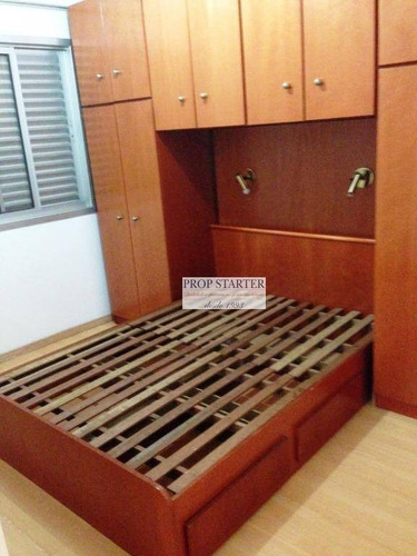 Imagem 5 de 9 de Apartamento Com 1 Dormitório Para Alugar, 35 M² Por R$ 1.800/mês - Jardim Paulista - Propstarter - Ap0797