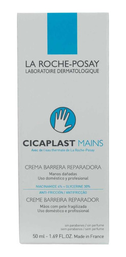 Crema Para Manos La Roche-posay Cicaplast Mains X50ml