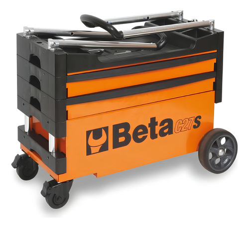 Carrinho De Ferramentas Rebatível 2 Gavetas C27s/o Beta