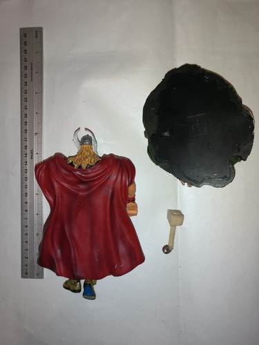 Thor Marvel Legends Toybiz Con Base Y Martillo Custom (Usado)