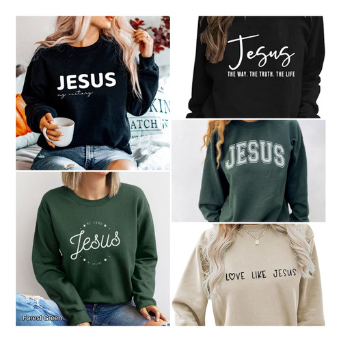 Sueters Con Capucha Con Logos Cristianos