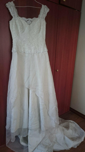 Vestido Novia Con Cola S Nuevo De Remate Antes 298 Hoy 139,9