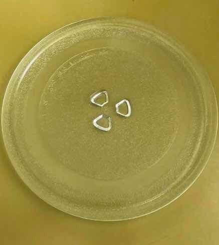 Imagen 2 de 3 de Plato 24,5 Trébol Microondas Electrolux Emxa203d1pw + Marcas
