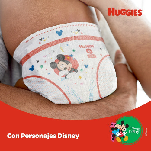 Imagen 5 de 9 de Pañales Huggies Flexi Comfort Ahorrapack