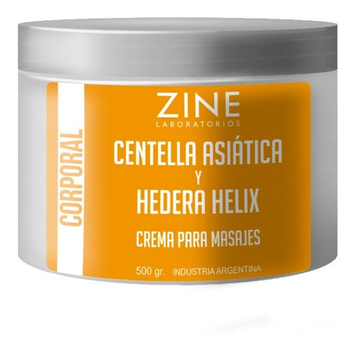 Zine Crema Anticelulitica C/centella Y Hedera Helix X 500 G