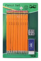 Comprar Mr. Pen- Lápices Con Sacapuntas Y Borrador, 12 Lápices, 1 