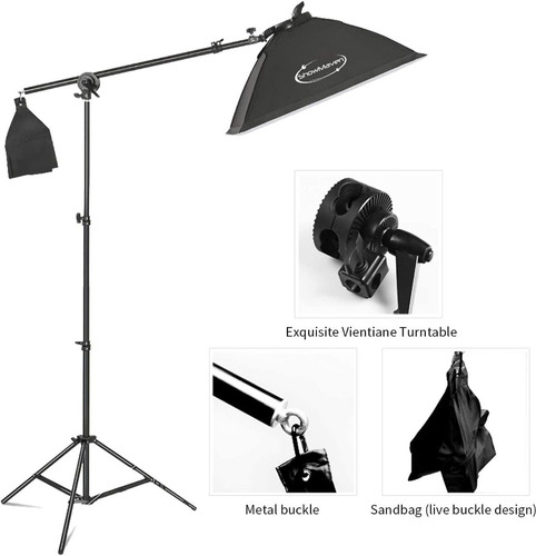 Showmaven 45w Dimmable Led Light Lighting Studio Kit 3 Pack