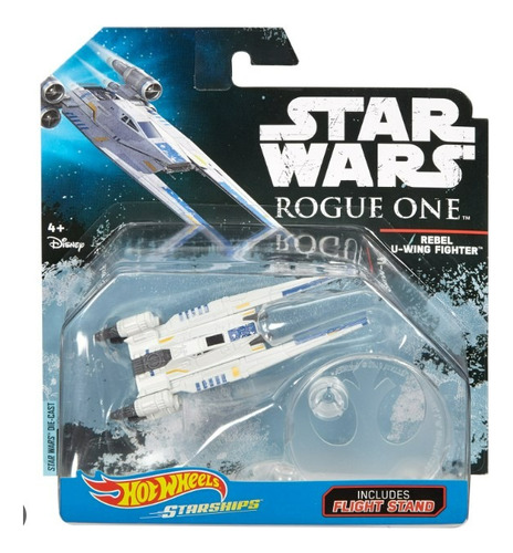 Nave Star Wars Rouge One Rebel U-wing Figther Con Base 