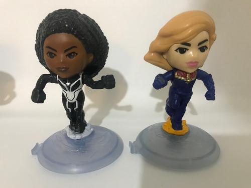 Kit 2 Personagens De As Marvels Do Mcdonalds (Usado)
