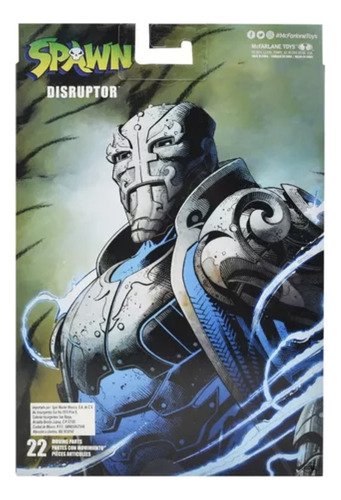 Spawn Disruptor Platinum Edition Mcfarlane Toys