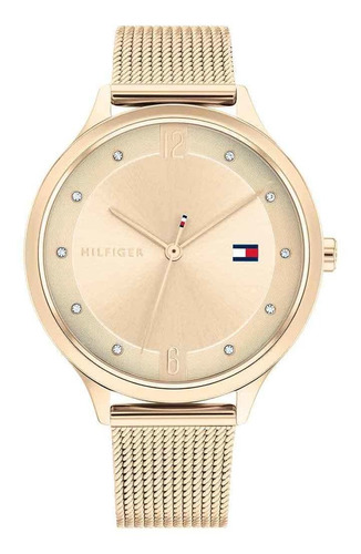 Reloj Tommy Hilfiger Para Mujer De Acero 1782431 Color de la malla Rose/Gold Color del bisel Rose gold Color del fondo Rosé gold